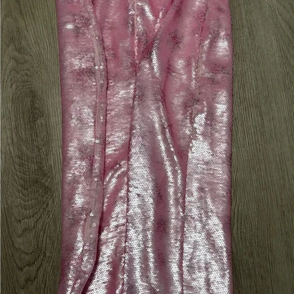 LoveShackFancy Strapless Pink Floral Dress - Picture 8 of 11